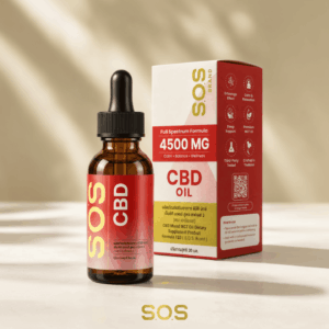 SOS CBD Full Spectrum Oil 4500mg